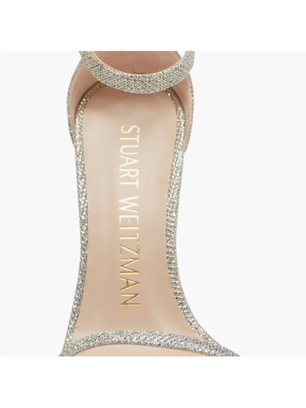 LOT Stuart Weitzman Platino Heels Sandals Gold 6.5 PLUS BONUS Pair Schutz 6.5 - Picture 12 of 15